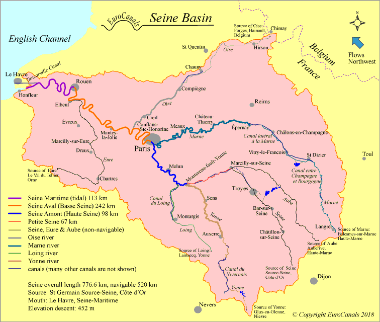 Seine Map 