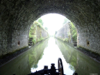 Exiting the southern end of the tunnel.