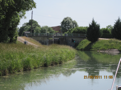 Just beyond the halte is Lock #66. The green light indicates the the lock is open and ready for us to enter.