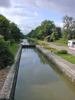 Sometimes the waterway is in the natural river, but more often a canal with locks has been created alongside. 