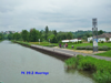 500 meters north from this halte is the canal bridge over the Albe; it was the first metal-basin aqueduct, built in 1867.