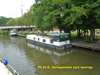 Moved to public mooring by park, qute pleasant and less traffic noise, though more playful children and the Petanque club in full force.