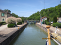 Nice landscaping at PK75.3 lock 11 Treveray. It is the home of another small VNF office.