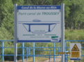 Pont-canal de Troussey crosses the Meuse river.