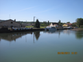 Mooring is along a quay.